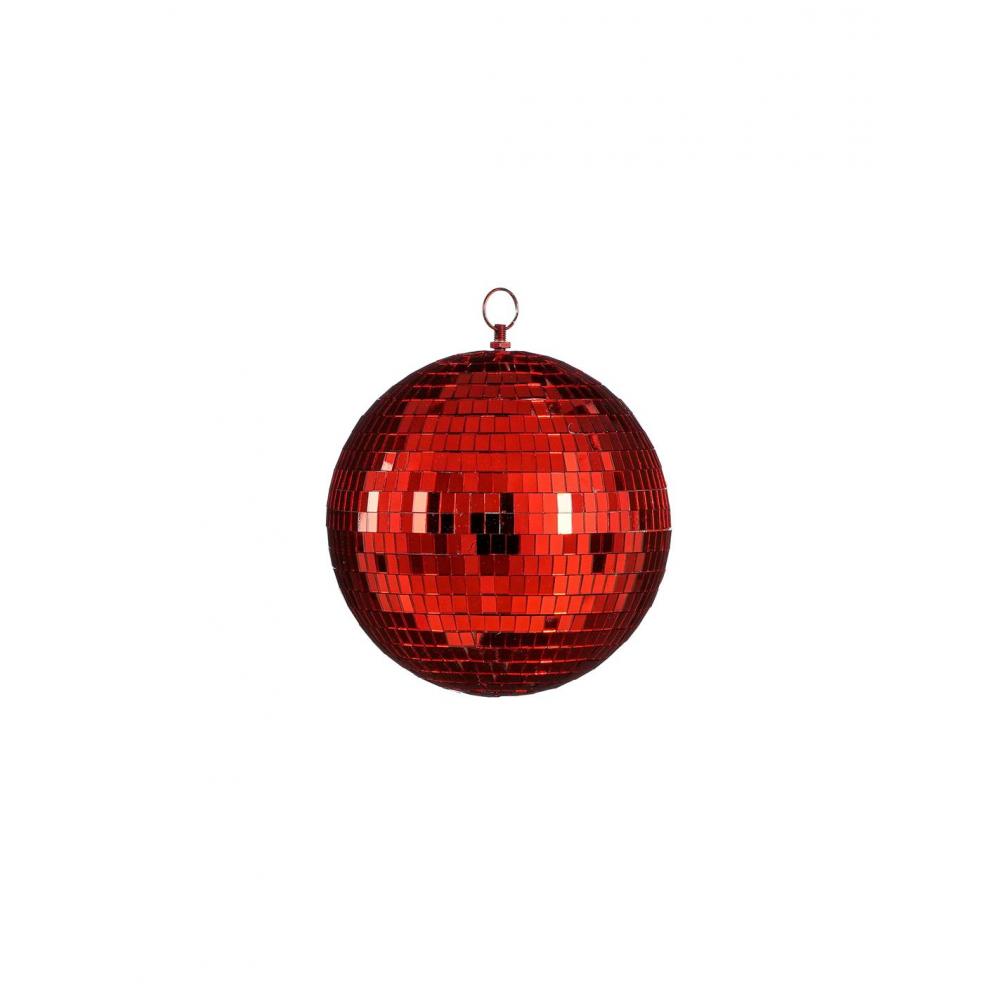 Μπάλα disco mirror κόκκινη 20εκ. Plastona 02.1162283