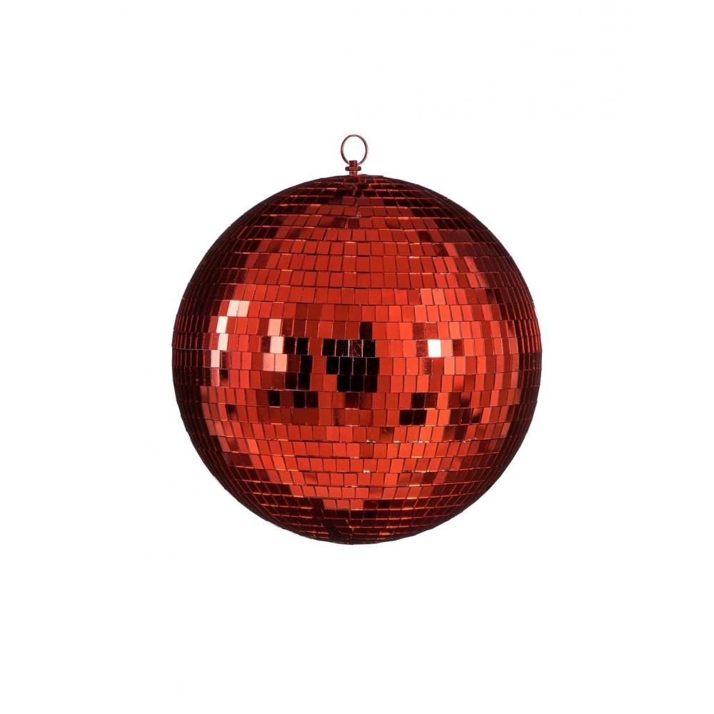 Μπάλα disco mirror κόκκινη 30εκ. Plastona 02.1162298