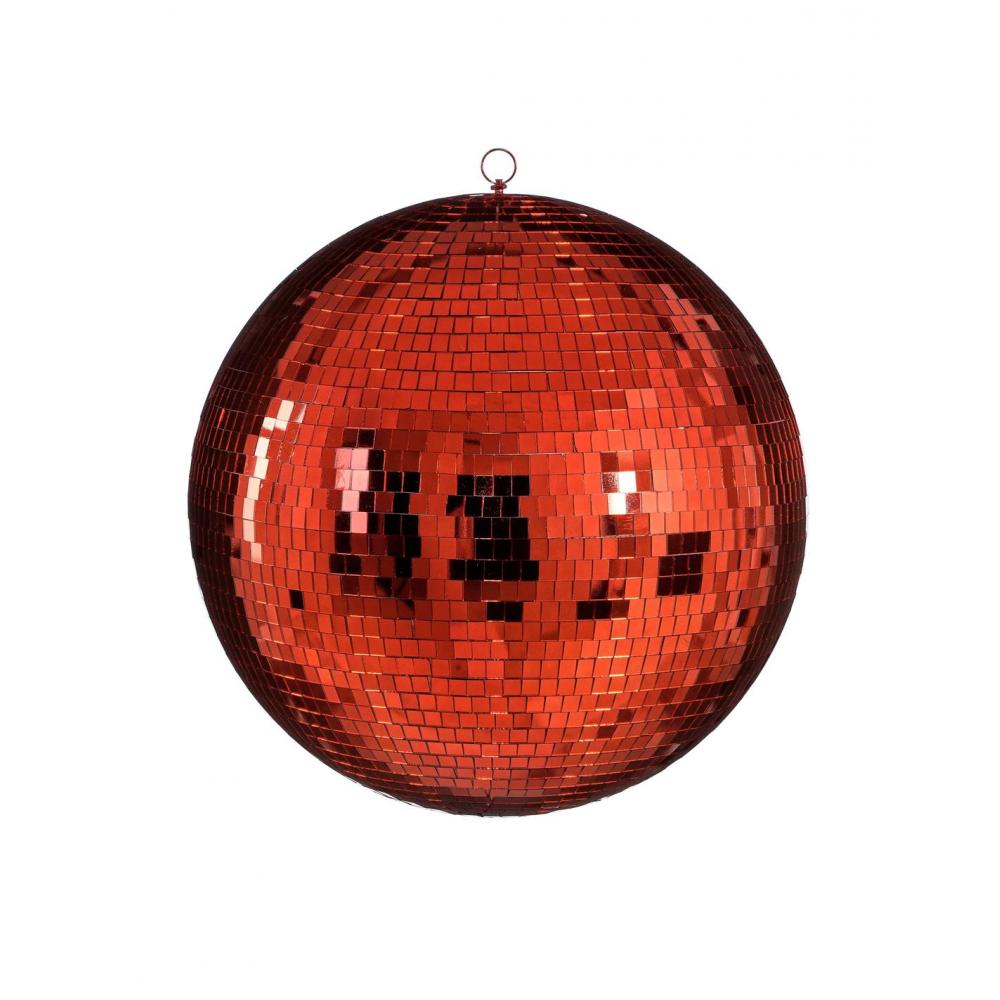Μπάλα disco mirror κόκκινη 50εκ. Plastona 02.1162302