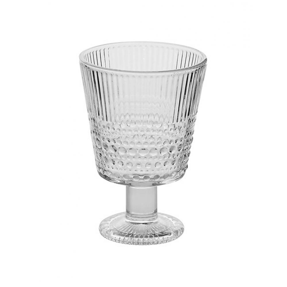 Ποτήρι κρασιού Bubble διάφανο 23cl/8,7x12,8 cm Plastona 07.203490A