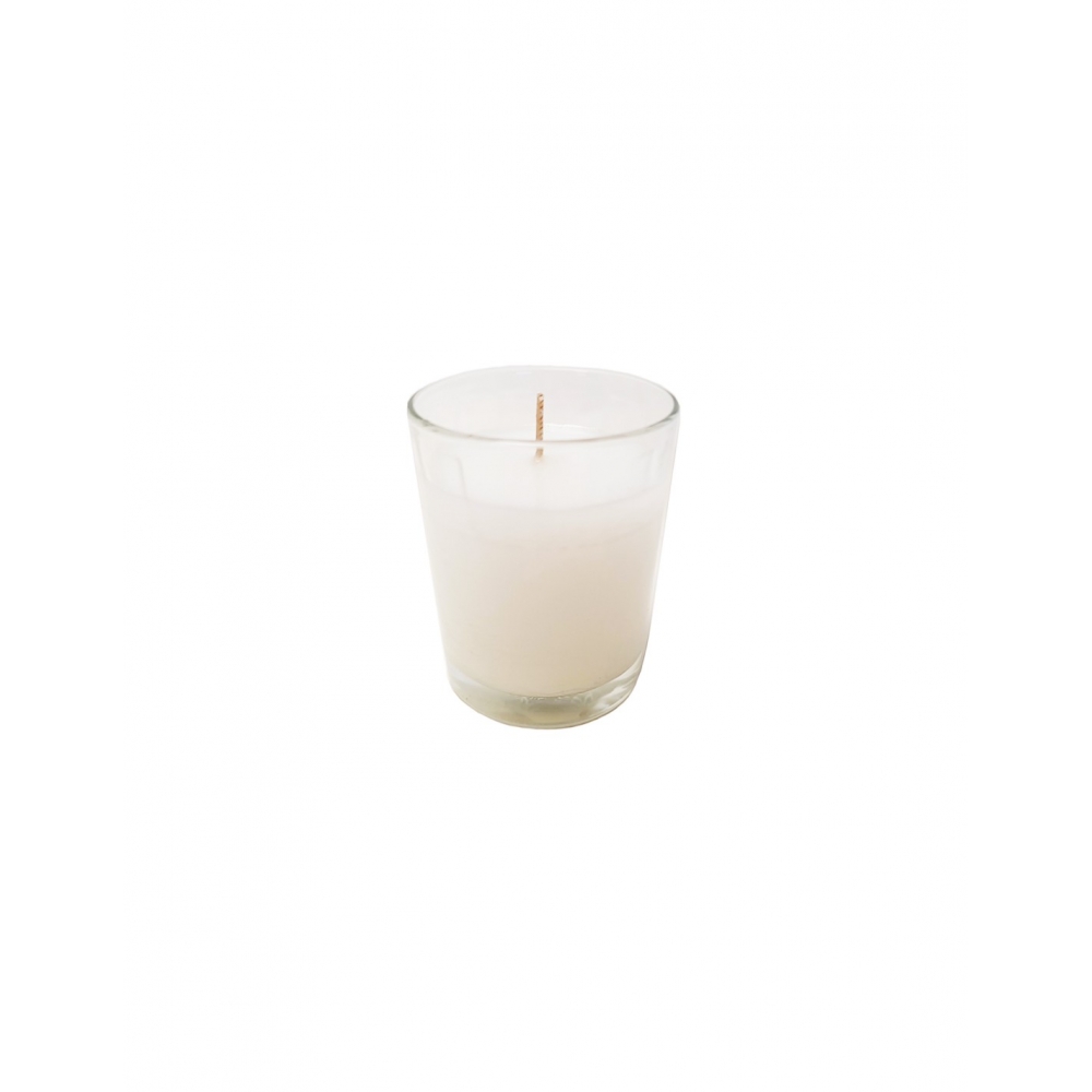 Ποτήρι με κερί 6.5X8 περ.15Η καύσης Plastona 00.09.9909