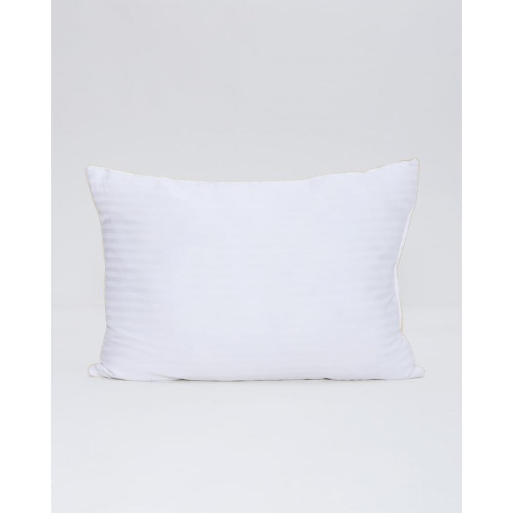 Σκληρό Μαξιλάρι Ύπνου με Μπεζ Ρέλι Studio 900gr 50x70cm 50x70cm Άσπρο Pennie 810604-01