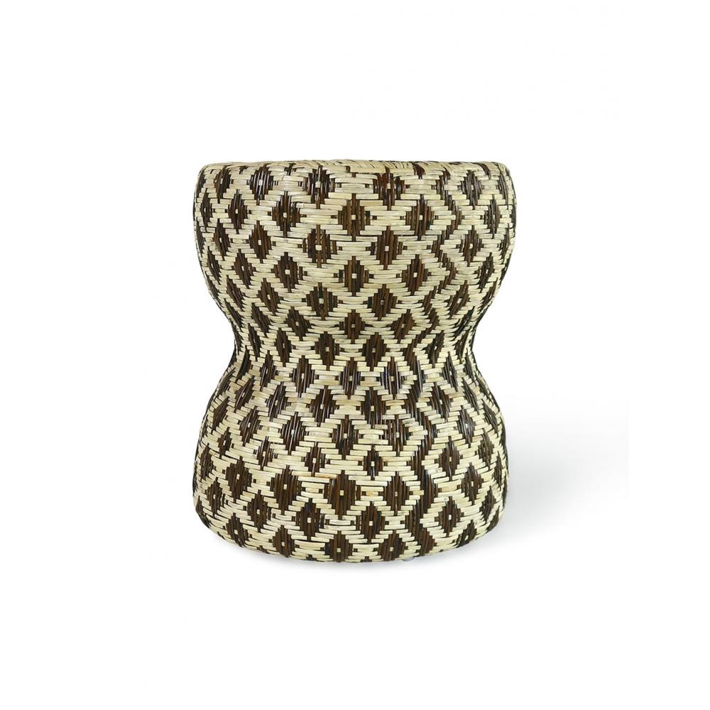 Τραπέζι βοηθητικό Rattan 40x49 cm Plastona 031.33308