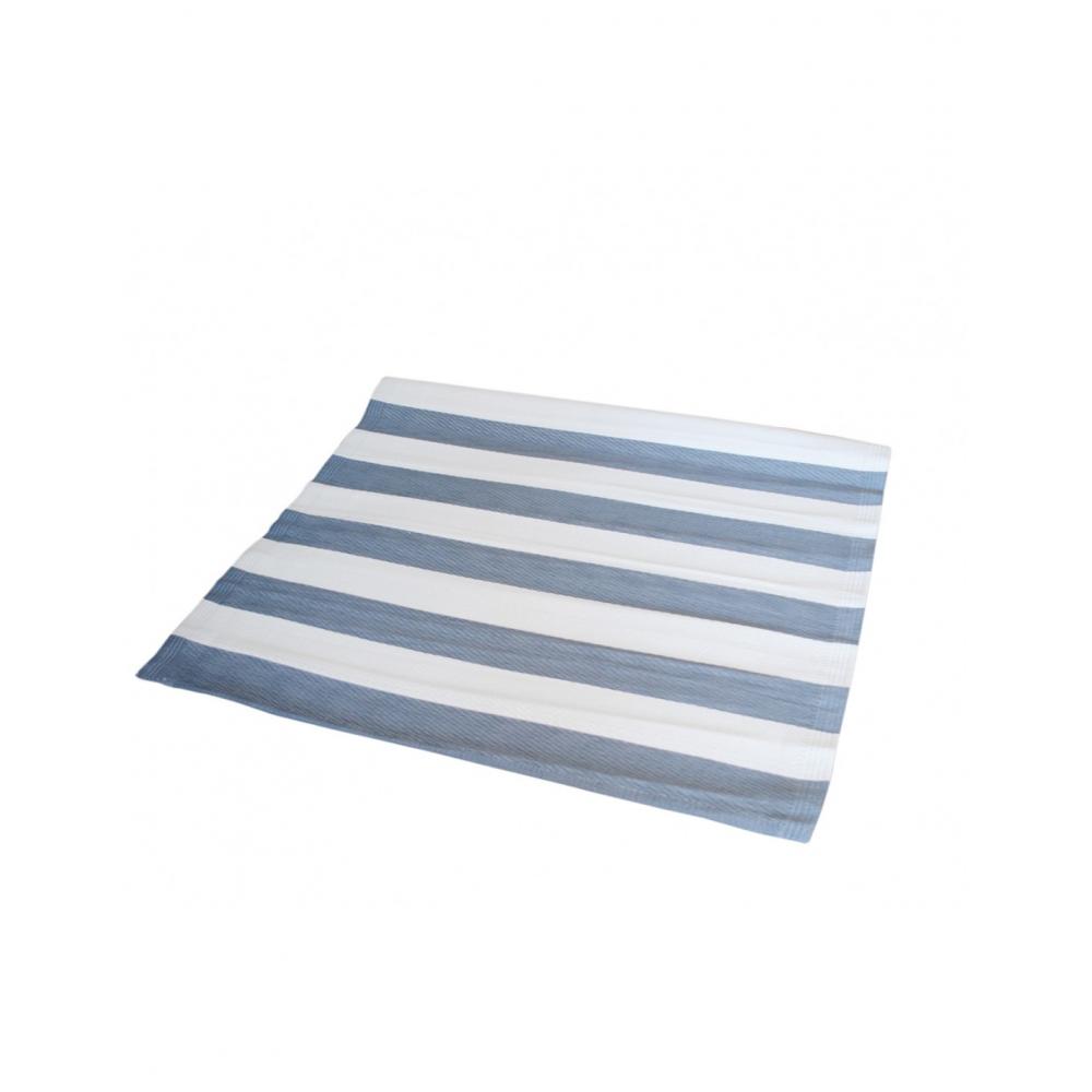 Χαλί εξ.χώρου pp ριγέ γκρι 120Χ180 Plastona 00.02.23217