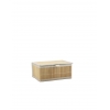 Καλάθι bamboo φυσικό χρ. 22X16,5X10cm Plastona 06.8419419504
