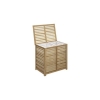 Καλάθι απλύτων μπάνιου bamboo  διπλό 60Χ40Χ58 Plastona 07.160823A