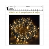 1200Led-(IP44) με πρόγραμμα και μνήμη,πράσινο καλώδιο/χρυσό φωτάκι 48μ. 48mt. Zaros MF1200L-C