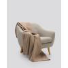 Ζακάρ Κουβέρτα Ανάγλυφη Ρίγα Esperinos Μονή Γκρι - Μπεζ Pennie 710462-83