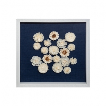Πϊνακας τοίχου 3D FLOWER 55Χ55