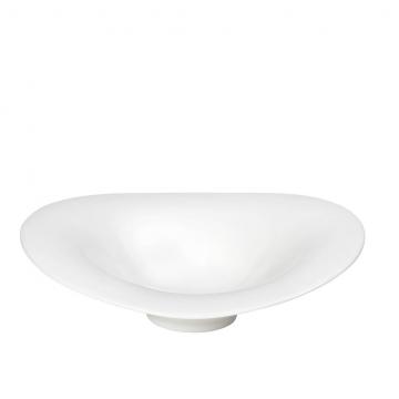 FLOW IVORY ΠΙΑΤΟ ΒΑΘΥ WAVY 31,2X30X8,8CM