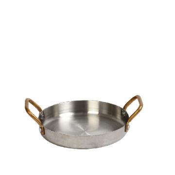 SHINY SS ΣΑΓΑΝΑΚΙ ΜΕ 2 ΛΑΒΕΣ 3-PLY SS18/10-SS18/0 370ML D: 14 H: 3CM