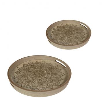 ΔΙΣΚΟΙ ΔΙΑΚΟΣΜΗΤΙΚΟΙ ΣΕΤ/2 MDF 2/SET 30X30X4.5ΕΚ/35X35X4.5ΕΚ