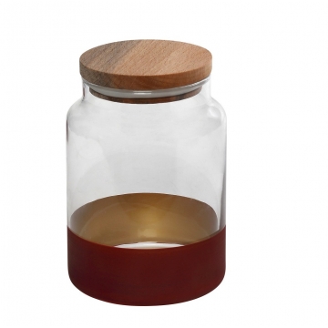 DIS. ALFA RED-GOLD ΔΟΧΕΙΟ ΜΕ ΚΑΠΑΚΙ 890ML 10X14,5EK. (smC)