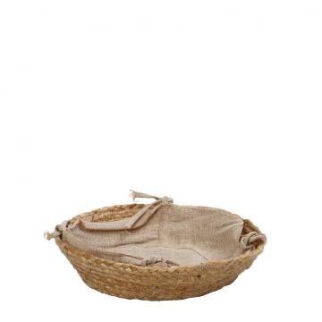 DIS. ΚΑΛΑΘΙ ΣΤΡΟΓΓ. ΓΙΟΥΤΑ ΜΕ ΥΦΑΣΜΑ JUTE/COTTON 24X7EK