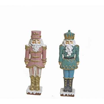 Καρυοθραύστης πολυρέζιν σε 2χρ.(ροζ/μπλε),18cm
