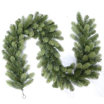 Γιρλαντα mixed (pe&pvc) 2 tone green 180cm