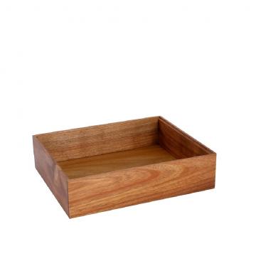 ΚΟΥΤΙ ΑΚΑΚΙΑΣ ΣΤΟΙΒΑΖΟΜΕΝΟ GN1/2 H: 8,5CM 32,5X26,5X8,5EK.