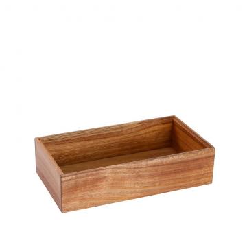 ΚΟΥΤΙ ΑΚΑΚΙΑΣ ΣΤΟΙΒΑΖΟΜΕΝΟ GN1/3 H: 8,5CM 32,5X17,6X8,5EK.