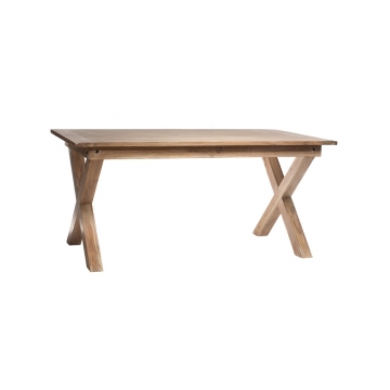 Τραπέζι τραπεζαρίας  με χιαστί πόδι 170.00x90.00x76.00