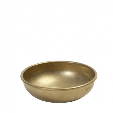 ANTIQUE STONEWASH GOLD ΝΤΙΠΑΚΙ ΚΟΥΠ ΣΤΡΟΓΓ. SS 18/10 7,7Χ7,7Χ2,3ΕΚ.