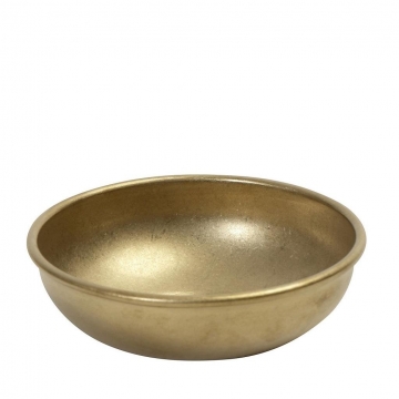 ANTIQUE STONEWASH GOLD ΝΤΙΠΑΚΙ ΚΟΥΠ ΣΤΡΟΓΓ. SS 18/10 9,7Χ9,7Χ2,8ΕΚ.