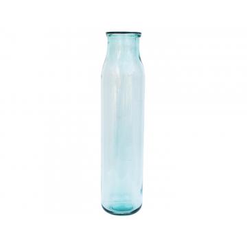 Βάζο γυάλ.recycled Διάφανο Η76cm