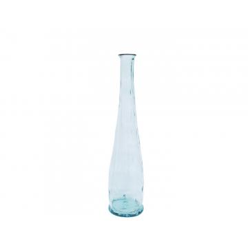 Βάζο γυάλ.recycled διάφανο Η80cm
