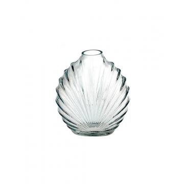 Βάζο  γυάλινο θαλασσί "Perfume" 12,7x5,6x14,3cm
