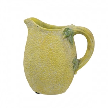 Artekko Lemon Κίτρινο Τσιμεντένιο Βάζο (19.5x14.5x20)cm