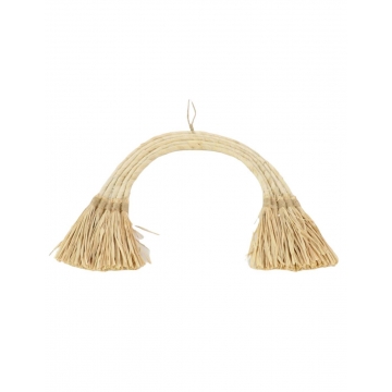Διακοσμ.τοίχου raffia αψίδα 38Χ33