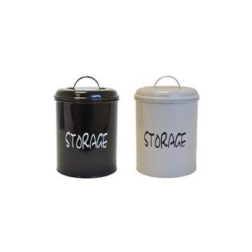 Δοχείο μεταλ.STORAGE 2χρ. 12.5Χ15