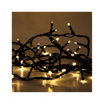 Λαμπάκια Χ1200 LED σταθ.,60M, πράσ./white εξ.χώρου