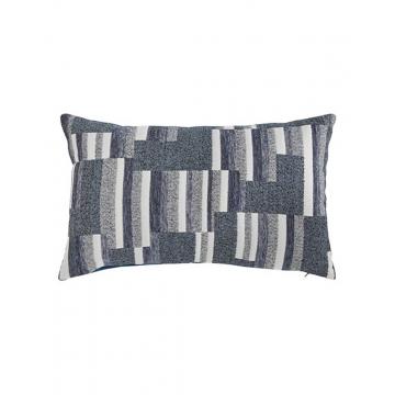 Μαξιλάρι Jacquard μπλε 30x50cm
