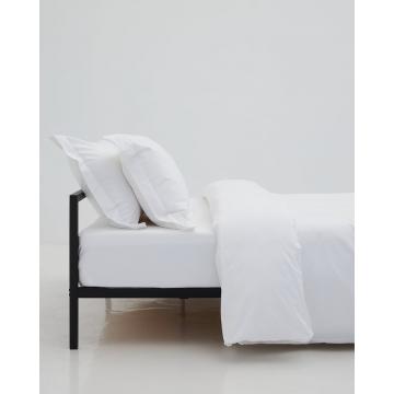 Ξενοδοχειακή Βαμβακοσατέν Παπλωματοθήκη Mansion California King (280x280cm) Άσπρο