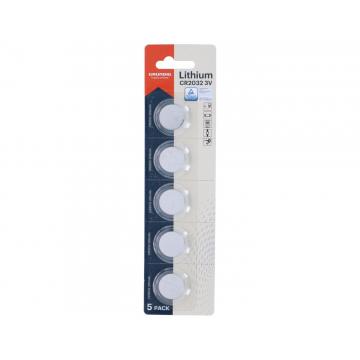 Μπαταρίες σετ 5τμχ στρογγ.CR2032 3V, 200mAh