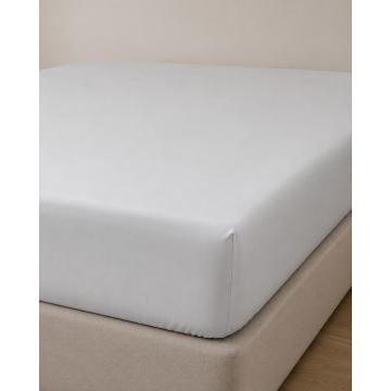Microsilk Μονόχρωμο Σεντόνι με Λάστιχο Oscar 6 Αποχρώσεις Μονή (100x200+40cm) Γκρι