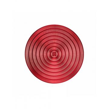 Σουπλά στρογγ."ORIENTAL" PVC κόκκινο Φ40cm