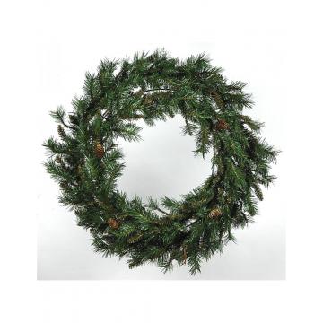 Στεφάνι Brown fir 120εκ. /360tips