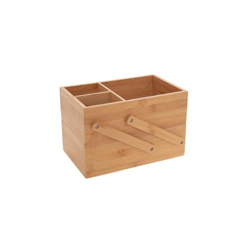 Θήκη οργάνωσης bamboo 3θέσεων  25Χ15Χ16