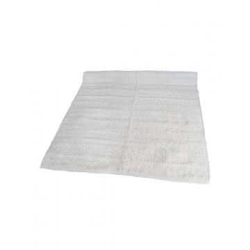 Χαλί εξ.χώρου pp woven λευκό 120Χ180